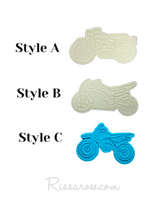 Load image into Gallery viewer, motorbike cookie cutter stamp classic race dirt bike motogp sport bike cruiser off-road