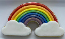 Load image into Gallery viewer, rainbow fondant cutter kit rainbow cookie cake cloud 7 colours