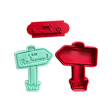 Load image into Gallery viewer, Easter sign Cookie Cutter Stamp I am redeemed