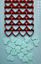Load image into Gallery viewer, Multi hearts Cutter mini heart Cookie Fondant Cutter