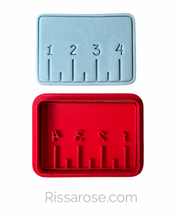 Load image into Gallery viewer, Teacher Set Cookie Cutter Stamp Crayon Pencil Glue Ruler Apple #1 Teacher Thanks