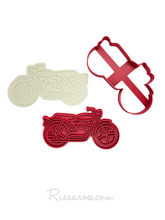 Load image into Gallery viewer, motorbike cookie cutter stamp classic race dirt bike motogp sport bike cruiser off-road