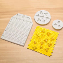 Load image into Gallery viewer, bee mould beehive fondant mold sugarcraft soap all 3