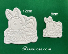Load image into Gallery viewer, easter bilby cookie cutter happy australia easter cookie cutter fondant embosser cake decoration