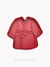 Load image into Gallery viewer, mother's day cookie cutter and stamp set - spa facial day cutter stamp - bubble wine spa set bathrobe slipper eye mask facial mum bathrobe