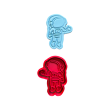 Load image into Gallery viewer, Space Cookie Elements Cutter Stamp Space Rocket Space Ship Planet Astronaut