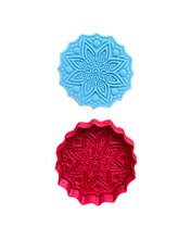 Load image into Gallery viewer, Mandala Cookie cutter stamp Flower Lace Pattern Indian Bohemian Henna Mehndi Diwali Chakra