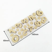 Load image into Gallery viewer, small & big number silicone mould - cookie/cupcake/cake decorating mould