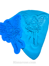 Load image into Gallery viewer, fairy cookie cutter embosser butterfly debosser with cutter