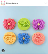 Load image into Gallery viewer, 8 designs - mother's day cookie stamps