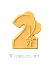 Load image into Gallery viewer, balloons number cookie cutter debosser bouquets heart 2