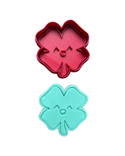 Load image into Gallery viewer, Saint Patrick's Day Cookie Cutter Stamp Pot Hat Clover Beer Leaf Rainbow