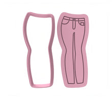 Load image into Gallery viewer, jeans for genes cookie stamp and cutter dna jeans plain jeans plan jeans cutter debosser
