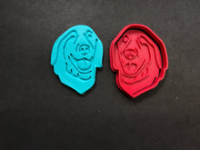 Load image into Gallery viewer, dog cat faces cookie cutter and stamp