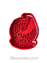 Load image into Gallery viewer, Australia Football Cookie Cutter Stamp AFL footy Sydney Swam Collingswood