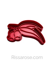 Load image into Gallery viewer, Gumnut Leaf Cookie Cutter Stamp australian theme