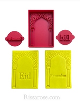 Load image into Gallery viewer, middle east arch cookie cutter portal ramadan eid mubarak
