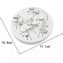 Load image into Gallery viewer, australia animal silicone mould - koala kangaroo crocodile boomerang bush hat cowboy