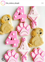 Load image into Gallery viewer, Dog Lion Animal Paw Cookie Cutter Set Fondant cutter Set