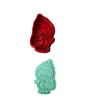 Load image into Gallery viewer, Christmas Cute Cookie Cutters Santa Penguin pudding Elf PYO Cute