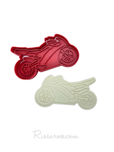 Load image into Gallery viewer, motorbike cookie cutter stamp classic race dirt bike motogp sport bike cruiser off-road