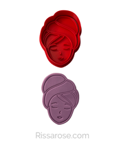 Load image into Gallery viewer, Mother's day cookie cutter and stamp set - spa facial bubble wine bathrobe slipper eye masks