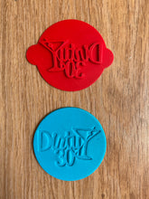 Load image into Gallery viewer, dirty 30 birthday cookie stamp dirty martini olive fondant embosser dirty 30 martini