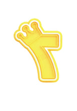 Load image into Gallery viewer, crown number cutter and embosser - prince/princess birthday cookie 7