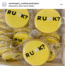 Load image into Gallery viewer, Superfine debosser - R U Ok? Cookie debosser fondant Are you ok?RUOK?