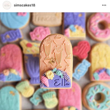 Load image into Gallery viewer, signature font alphabets set numbers symbols set with dual holder