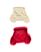 Load image into Gallery viewer, Golf cookie cutter golf buggy club t shirt polo shirt pant club bag father's day