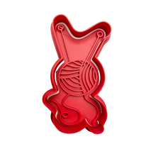 Load image into Gallery viewer, sew theme cookie cutter stamp - sewing machine,pin cushion, thread needle, crochet style f