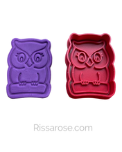 Load image into Gallery viewer, Animals Cookie Cutter Stamp Polar Bear Elephant Lion Dragon Owl Teddy Bear Dinosaur Sloth