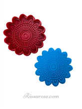 Load image into Gallery viewer, mandala cookie cutter stamp flower lace pattern indian bohemian henna mehndi diwali chakra