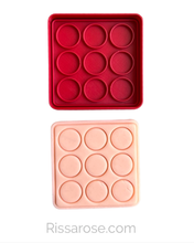 Load image into Gallery viewer, Make up cookie cutter and stamp set  - Brush, lipstick, and eyeshadow palette