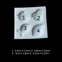 Load image into Gallery viewer, Lemon Silicone Mould Cake Fondant Sugarcraft Soap Garden Theme