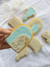 Load image into Gallery viewer, gum leaf texture debosser gumnut theme clay aussie theme raised stamp