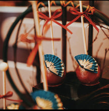 Load image into Gallery viewer, Asian fan Silicone Mould Chinese New Year flowers, leaves fan