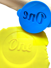 Load image into Gallery viewer, one cookie debosser - first birthday, first anniversary