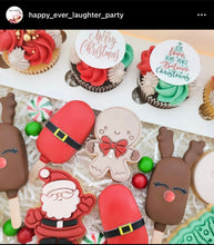 Load image into Gallery viewer, Christmas Cute Cookie Cutters Santa Penguin pudding Elf PYO Cute