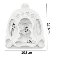Load image into Gallery viewer, easter silicone mould rabbit bunny long ears egg flower