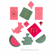 Load image into Gallery viewer, Red Envelope Cookie Cutter Debosser Fu Blank Personalized space