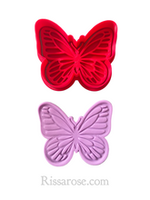 Load image into Gallery viewer, butterfly cookie cutter stamp - monarch butterfly encanto theme
