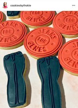 Load image into Gallery viewer, Jeans cookie stamp cutter
