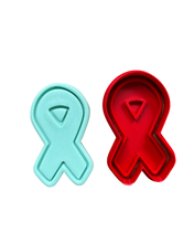 Load image into Gallery viewer, Biggest Morning Tea cookie stamp- Cancer Council - Teapot teacup cancer ribbon