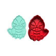 Load image into Gallery viewer, Australian animals cookie cutters and stamps - Koala wombat kangaroo platypus kookaburra Ibis