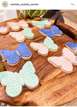 Load image into Gallery viewer, butterfly cookie cutter stamp - monarch butterfly encanto theme
