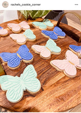 Load image into Gallery viewer, butterfly cookie cutter stamp - monarch butterfly encanto theme
