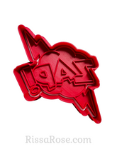 Load image into Gallery viewer, Sound effect cookie cutters and stamps - Boom Wham Bang Pow Zap Wow