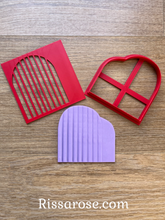 Load image into Gallery viewer, arch cutter set with lines double arch